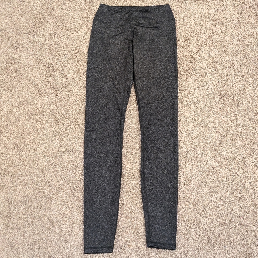 Kyodan women's dark grey athletic sports full length leggings size XS
